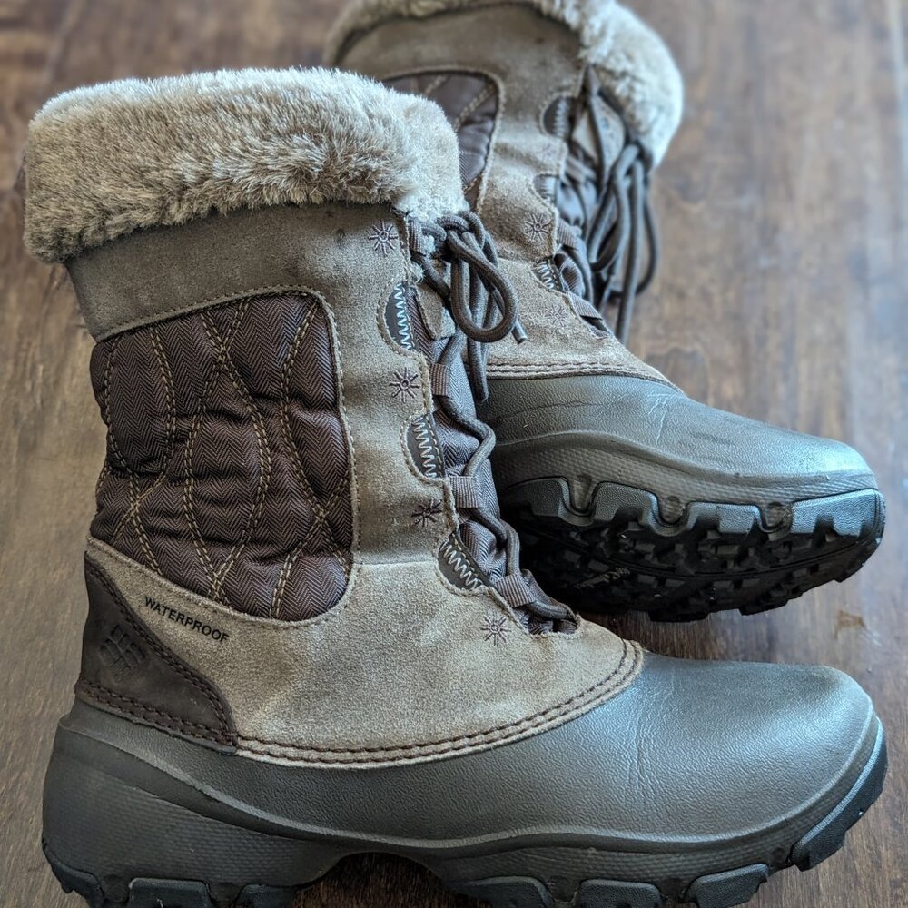 Columbia Sierra Summette IV Waterproof Insulated Boots BL1602-231 Women's Size 8
